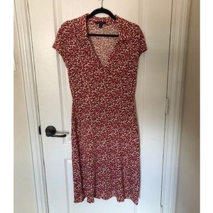 Banana Republic Dress | Red & White | Medium
